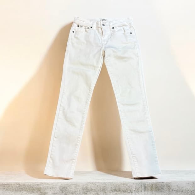 폴로 랄프로렌 스키니 화이트