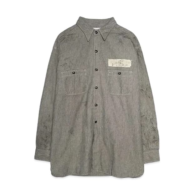 바우와우 프리즈너 샴브레이 셔츠 XL