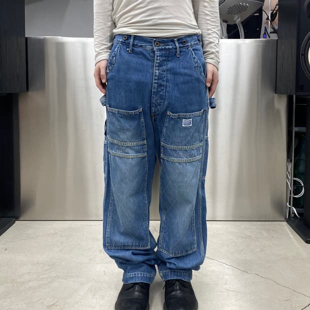 캐피탈 럼버 인디고 데님 팬츠