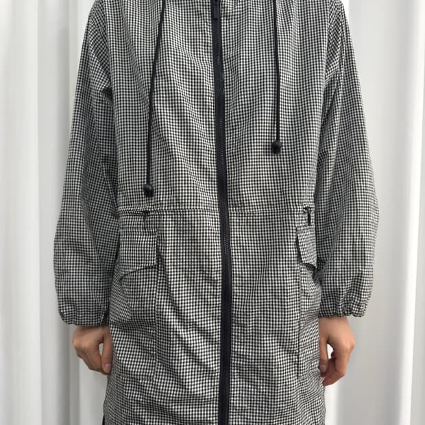 check hood jacket