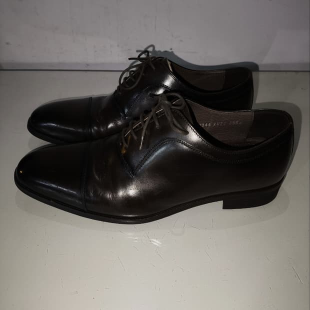 255mm 소다 남성 옥스포드 정장화 구두 브라운