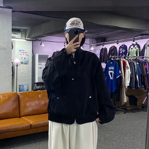 세터 나일론 투웨이 미니멀 자켓 B2918
