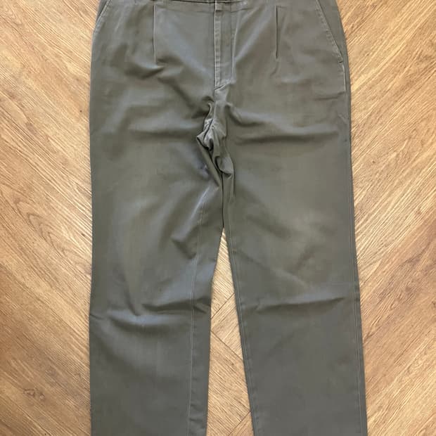 N151 ysl 입생로랑 원턱 치노 팬츠