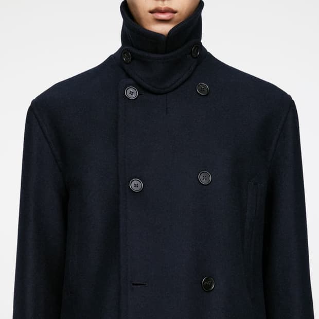 [48] ARKET 다크네이비 피코트