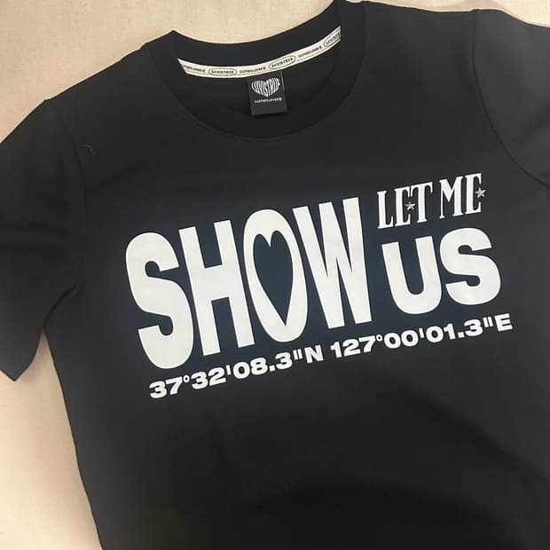 LUVISTRUE SHOW us tee-shirt