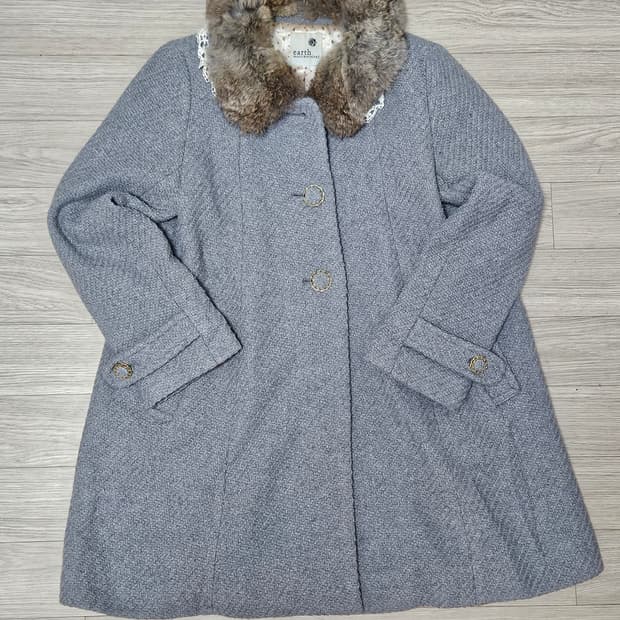 어스 뮤직 그레이 코트 / 모리 / 히메 갸루