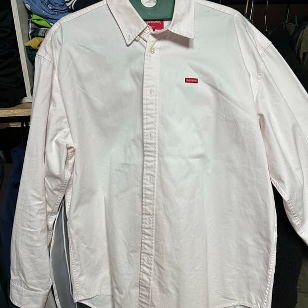 슈프림 박스로고 셔츠 M사이즈