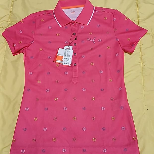 푸마골프 미사용 반팔 85 여성55 가슴43 기장60