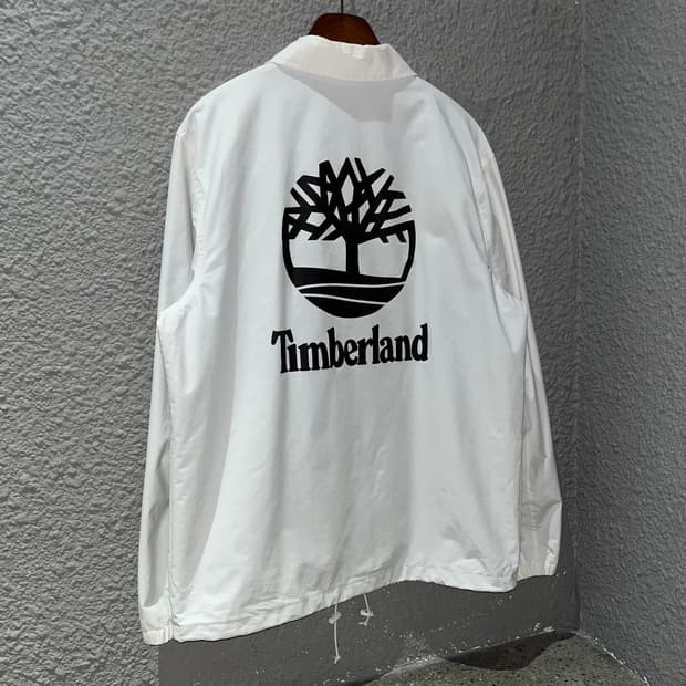 Timberland 팀버랜드 백 로고 코치자켓