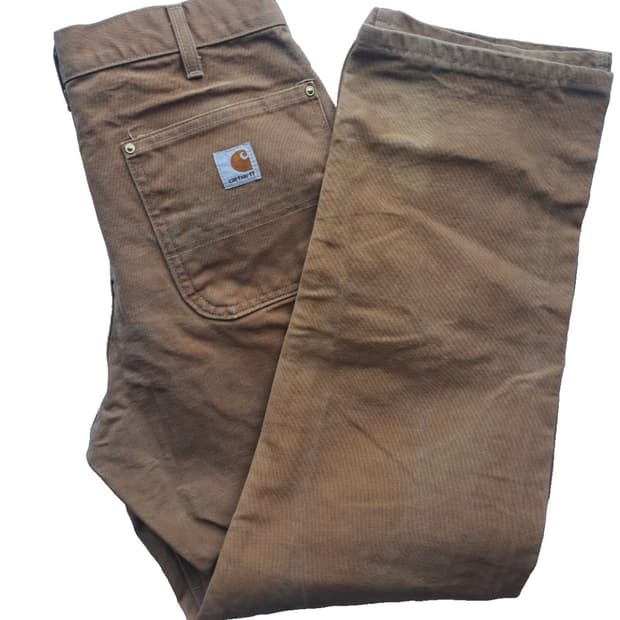 [33]빈티지 칼하트 더블니 B01 BRN