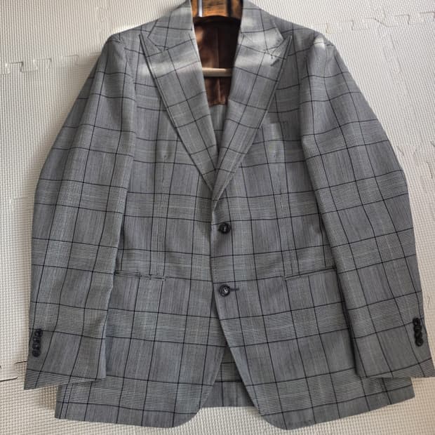 스틸레 라티노 체크정장수트