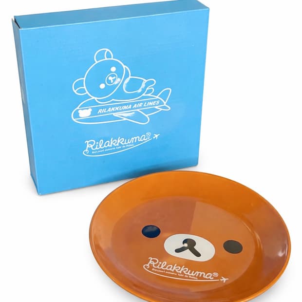 [고전]✨ 리락쿠마 얼굴 접시 (플레이트)