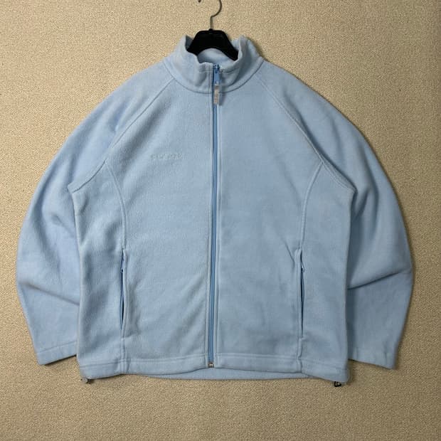  (L) 콜롬비아 플리스 자켓 하늘색