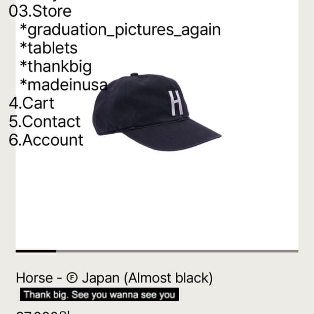 테프스토어즈 H 볼캡 L 사이즈