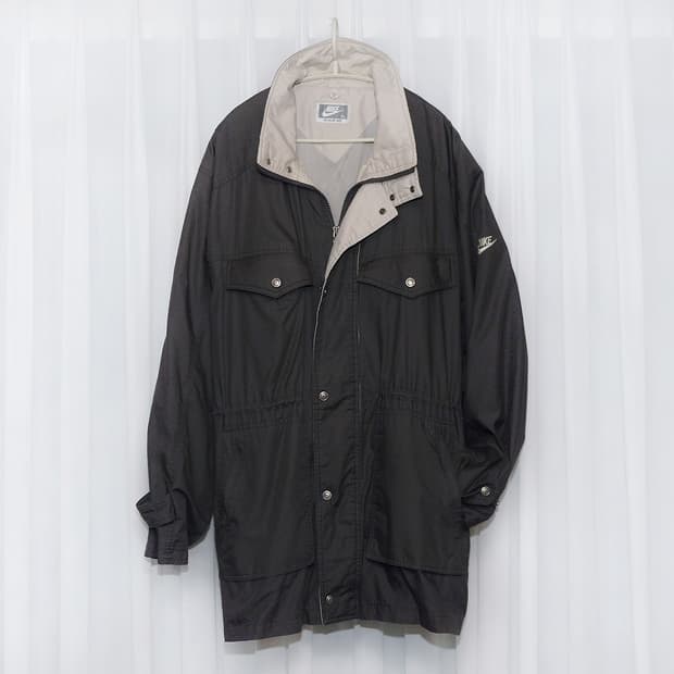 나이키 (삼나스포츠) 90s 올드스쿨 야상 롱 필드자켓 (105+)