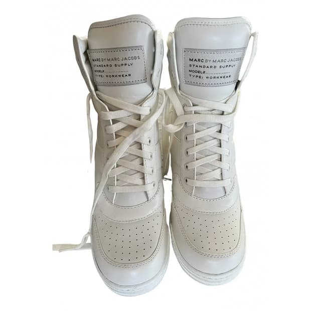 Marc Jacob’s 마크 제이콥스 화이트 하이탑 스니커즈