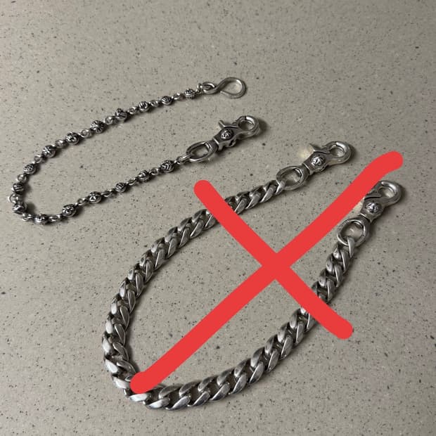 크롬하츠 멀티볼 월렛체인#1 숏