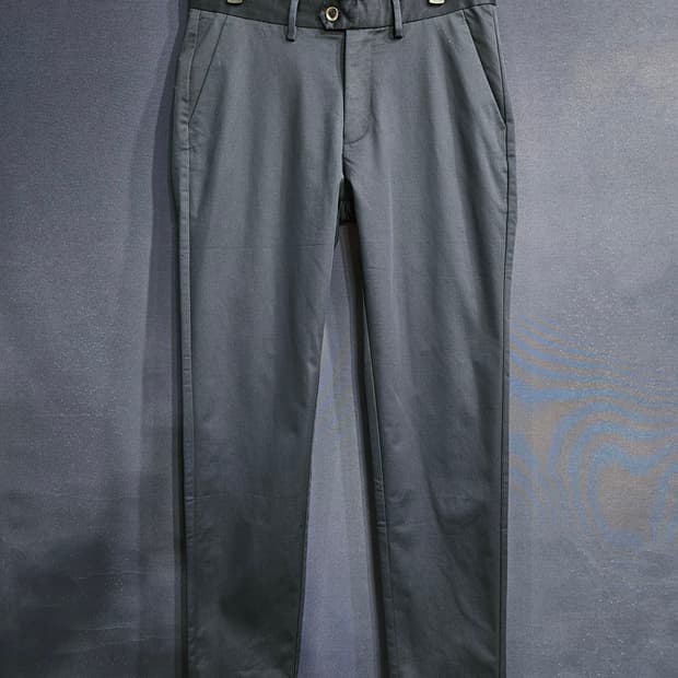 헤지스 네이비 남성 허리 32 면바지 