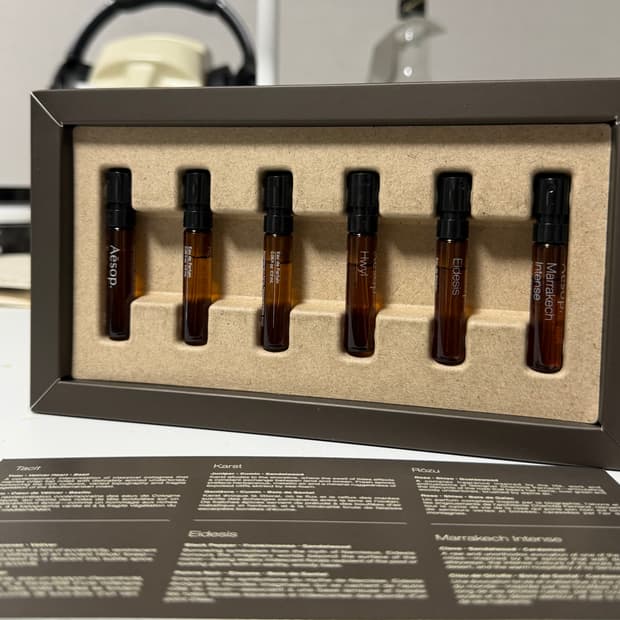 이솝 디스커버리 향수 바이알 6종