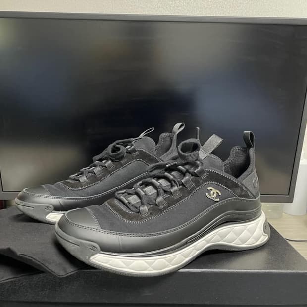 [40] 샤넬 믹스드파이버 스니커즈