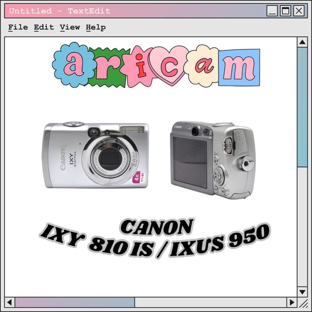 토모토모🪽유인픽!) Canon ixy 810 is ixus 950 캐논