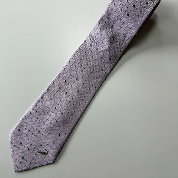 크로커다일 (Crocodile) 실크 넥타이 8.3cm