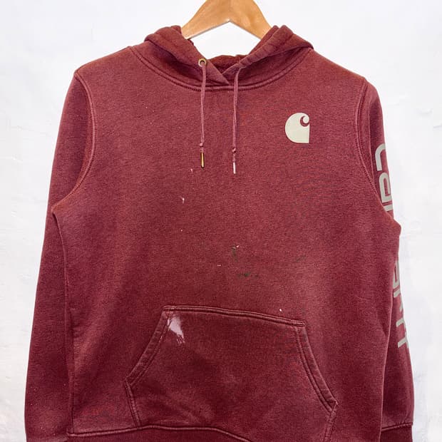 Carhartt 후드티 / Burgundy