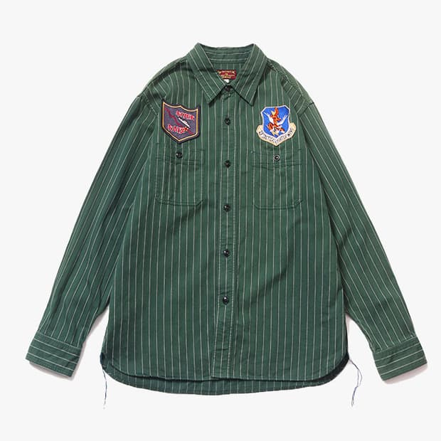 BUZZ RICKSON’S - HERRINGBONE TWILL SHIRT