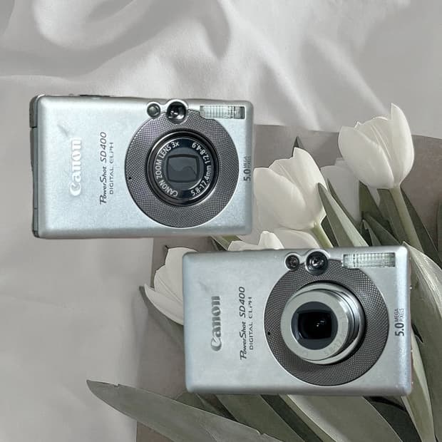 아이유) 캐논 Ixus50 (SD400) 빈티지 디카 캠코더 /니콘 소니
