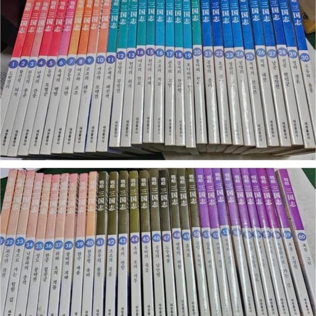 요코야마 미츠테루 전략삼국지 60권 판매합니다