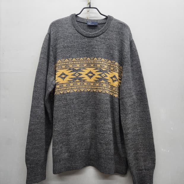 GAP 갭 페어아일 패턴 코튼 니트 L(L)