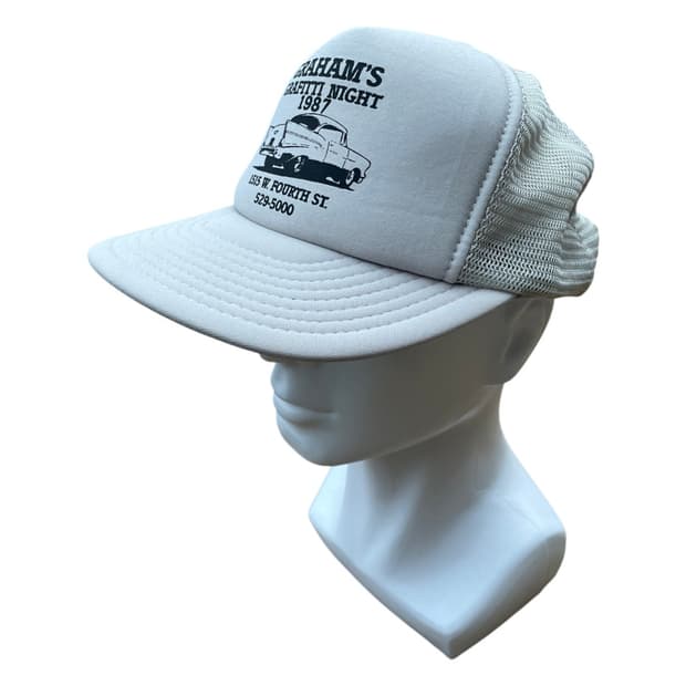 빈티지 트러커 캡 🇺🇸 Graffiti 1987 Cap c.6