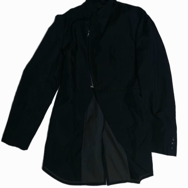 Comme des garcons homme plus 사선 지퍼 자켓