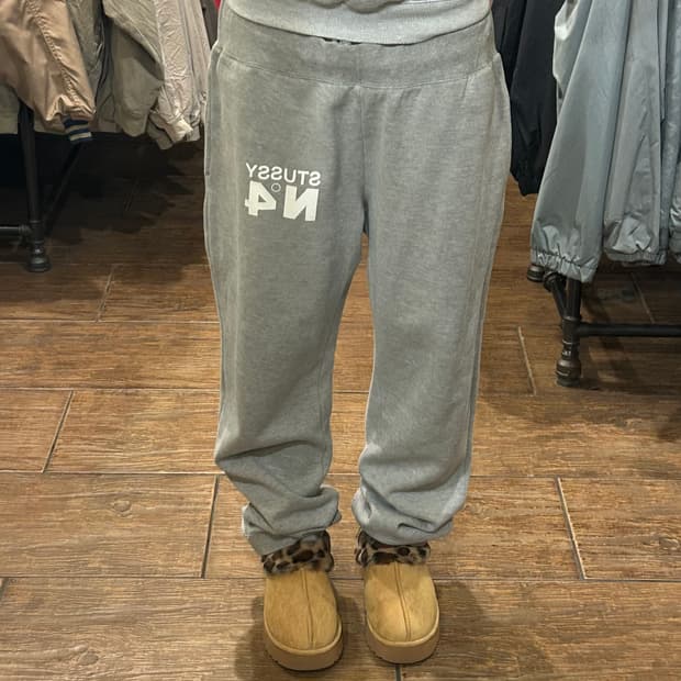 [HI]  스투시 조거 트레이닝 팬츠 그레이