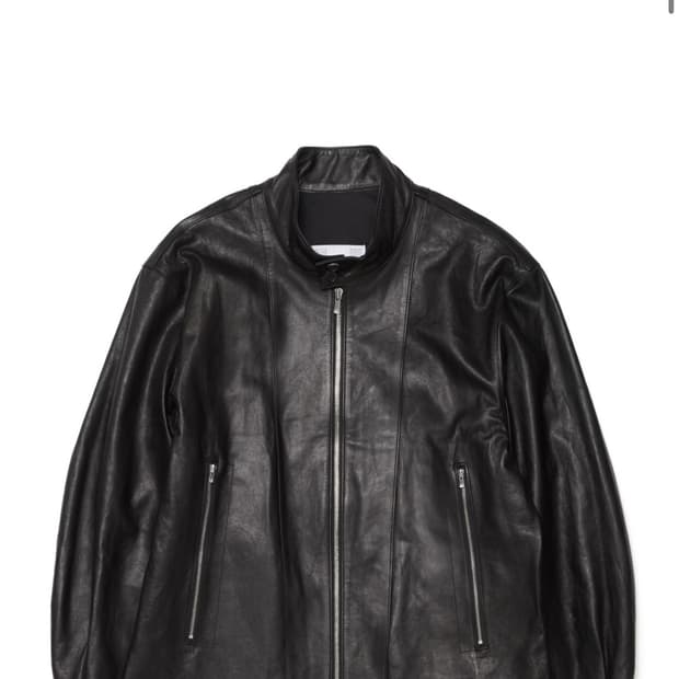 해칭룸 레더 자켓