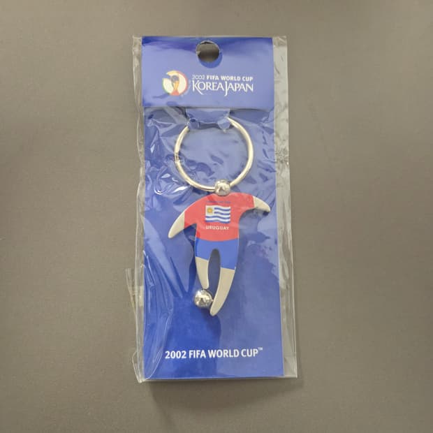 2002 월드컵 오피셜 우루과이 키링