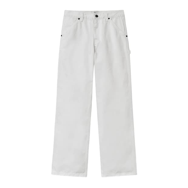 구매) CUT OFF CARPENTER PANTS (WHITE) M