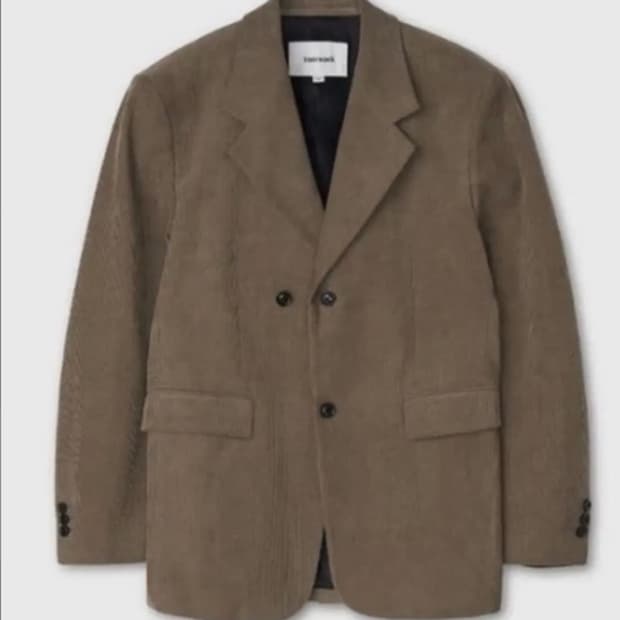 토니웩 코듀로이 싱글 브레스티드 테일러드 자켓 XL 새상품