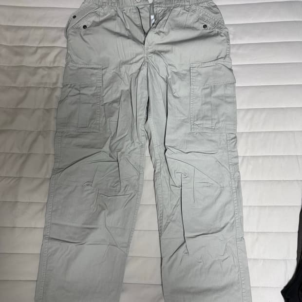 디스이즈네버댓 Cargo Pant Light Grey