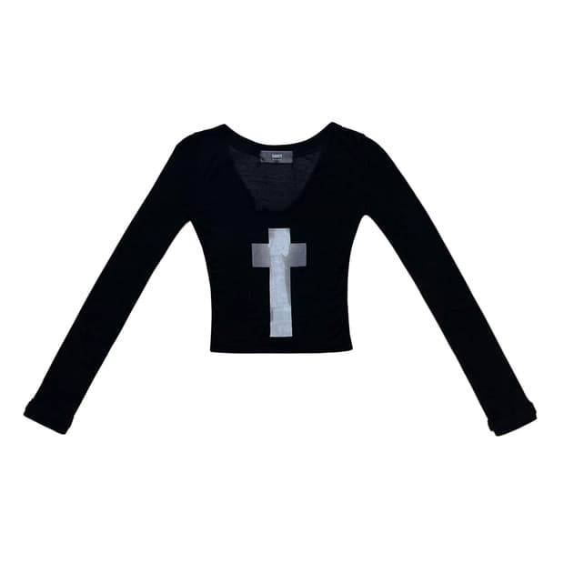 SAUCY Glint cross T (Black)