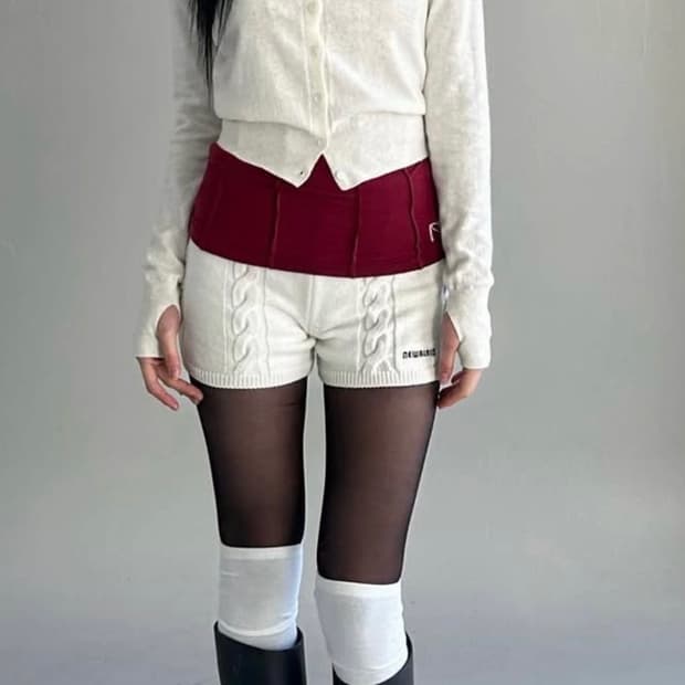 뉴얼린 니트 바지