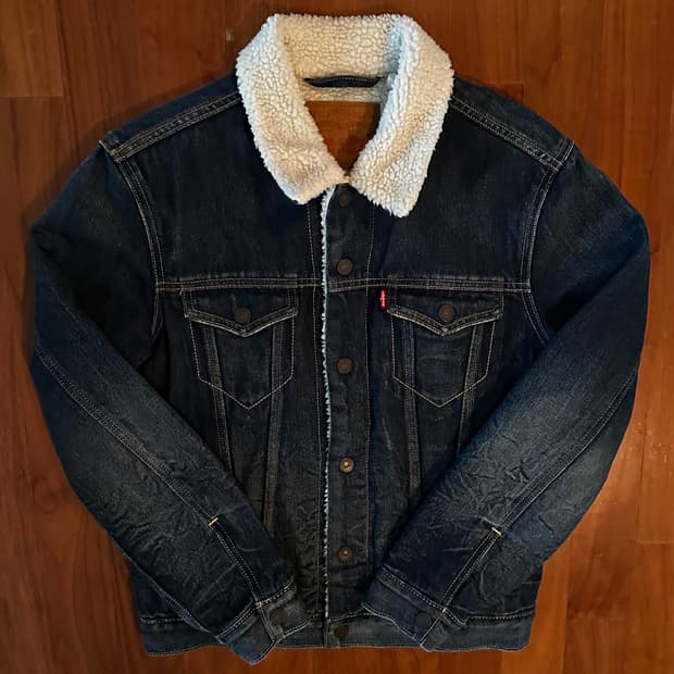 리바이스 쉐르파 데님 자켓 S