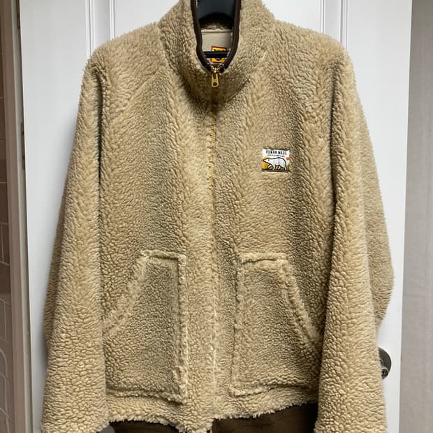 Human Made 휴먼메이드 보아 플리스 자켓 XXL