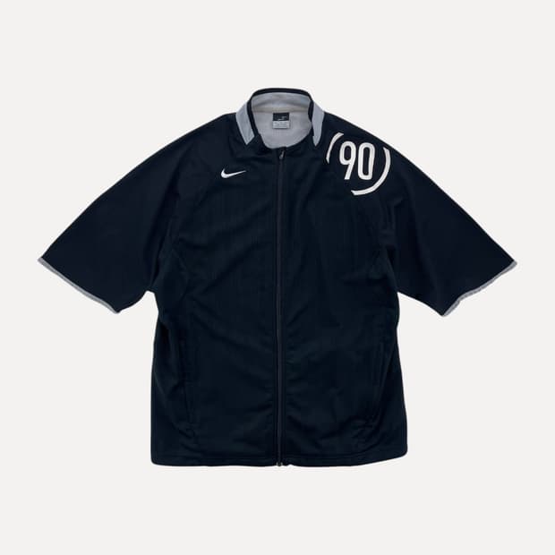 [XL] 00s 나이키 토탈90 반팔 져지 집업 e72