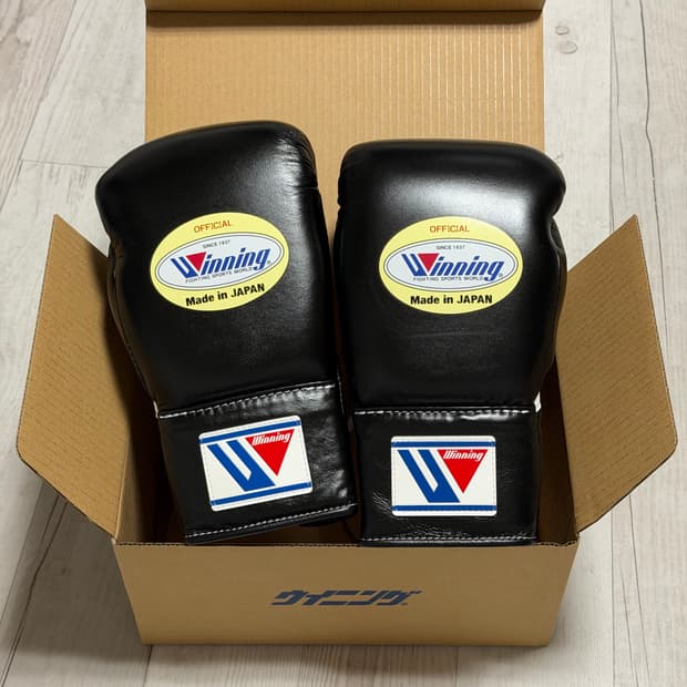 위닝 오피셜 레이스업 글러브 10oz