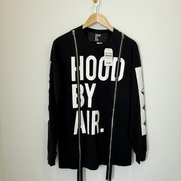 후드바이에어HBA 더블지퍼 롱슬리브