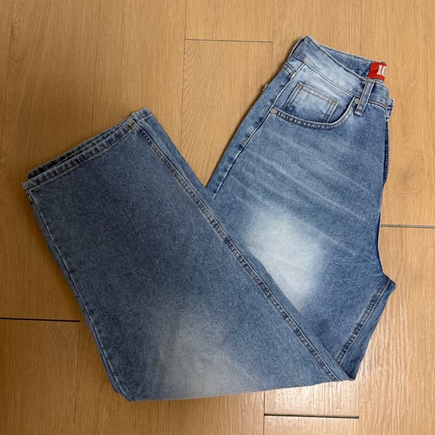 와이드 데님 팬츠