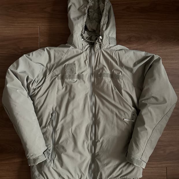 ecwcs 프리마로프트 레벨7 패딩자켓 테니어사 스몰레귤러