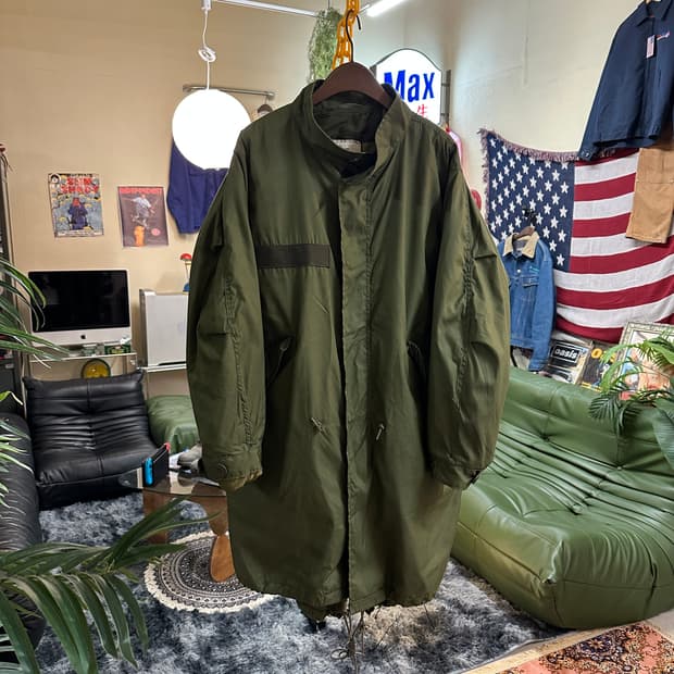 80s OG M-65 피쉬테일 개파카 