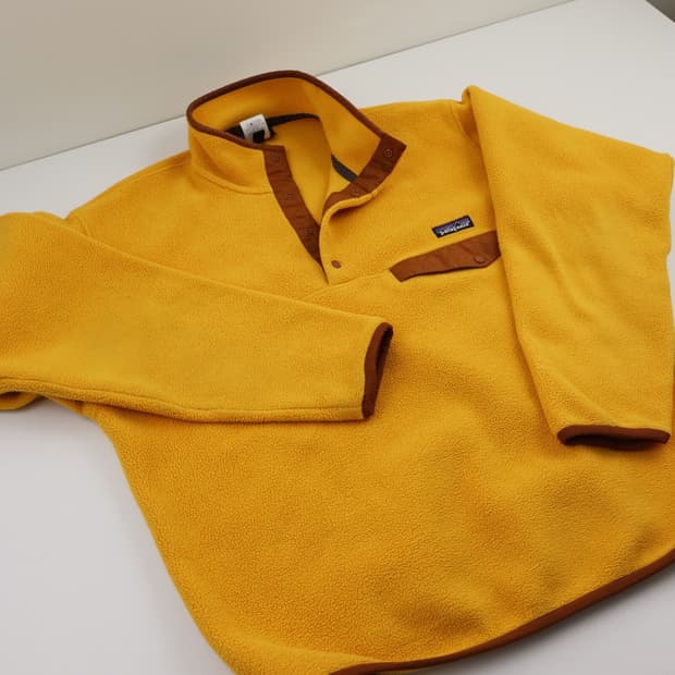 10s 파타고니아 신칠라 스냅-T 옐로우/브라운